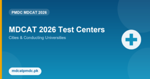 MDCAT 2026 Test Centers & Cities List (Province-Wise)